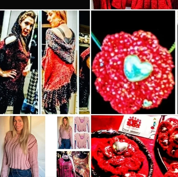 NWT Heirloom Artisanal  Convertible Necklace With Swarovski crystals. - Picture 2 of 10